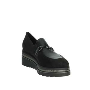Mocassini Donna Serena Neri 3A5450DM con Plateau Scarpe Casual - Product Image 5