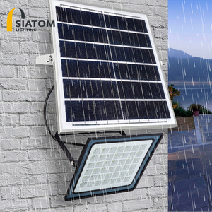 HOT Bán Độ Sáng Cao Ngoài Trời Không Thấm Nước Năng Lượng Mặt Trời Dẫn Nhẹ Lũ Lụt Ánh Sáng Với Bộ Đếm Thời Gian <span class=keywords><strong>80W</strong></span> 100W 200W 300W Năng Lượng Mặt Trời Đèn Pha - Product Image 2