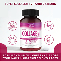 Collagène hydrolysé de qualité supérieure à base d'extraits végétaux, favorisant une absorption efficace et une meilleure santé pour les adultes, en comprimés.