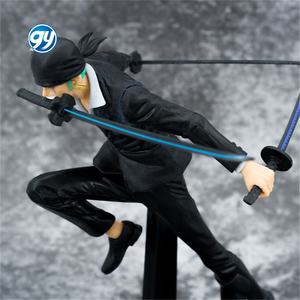 <span class=keywords><strong>Figurine</strong></span> d'action Roronoa Zoro Série <span class=keywords><strong>One</strong></span> <span class=keywords><strong>Piece</strong></span> à trois épées Sanzen Sekai, figurines d'anime de collection en plastique - Product Image 4