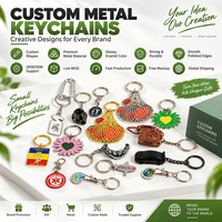 Cadeau d'entreprise promotionnel, porte-clés personnalisé avec logo, porte-clés en métal 2D 3D pas cher, porte-clés personnalisé avec logo