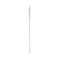 Brosse de nettoyage de paille de tube à essai fabricant personnalisé 304 acier inoxydable 25 machine personnalisée pour brosse de nettoyage en spirale en nylon