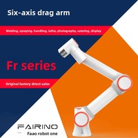 Robot collaboratif six axes 48V pour soudage, pulvérisation, manutention, chargement, déchargement, tir, service de restauration et affichage