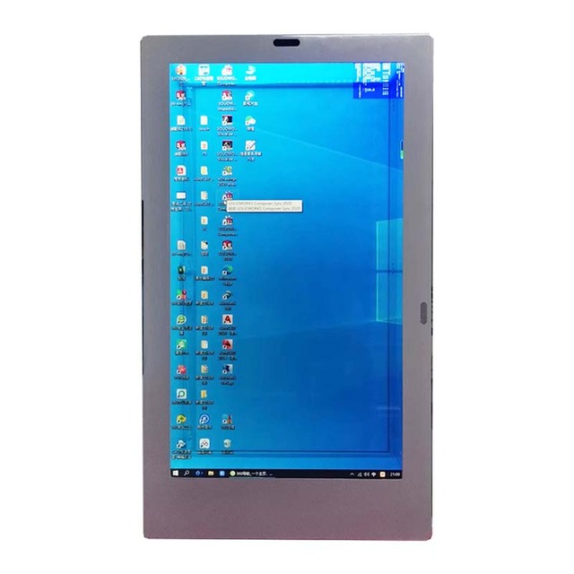 65 75 86 Inch Lcd Video Display 3D Hologram Android Advertising Touch Screen Lcd Transparent Holobox AI Display Cabinet showcase