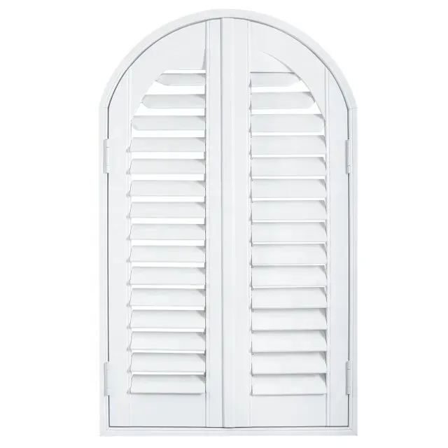 89mm Louver Blade Timber Plantation Shutters Wholesale Wooden Bifold Doors from China