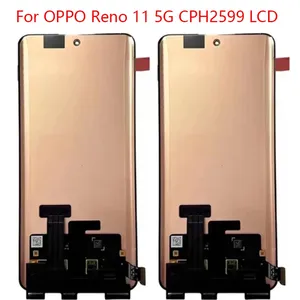 Écran d'affichage LCD tactile avec châssis pour Reno11 CPH2599, pièces de rechange 100 % originales AMOLED pour 11 CPH2599 - Product Image 1