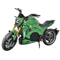 Nouvelle Arrivée Moto Électrique Haute Vitesse Devil pour Adultes, Direct Usine Wuxi, 5 kW 8 kW, Moteur à moyeu, Transmission par chaîne, Lithium 72V