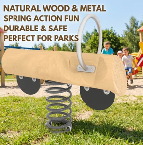 Novedad: Caballito Balancín de Madera <span class=keywords><strong>para</strong></span> <span class=keywords><strong>Niños</strong></span>, Equipo de Juego Infantil <span class=keywords><strong>para</strong></span> Exteriores, Ideal <span class=keywords><strong>para</strong></span> Parques - Product Image 5