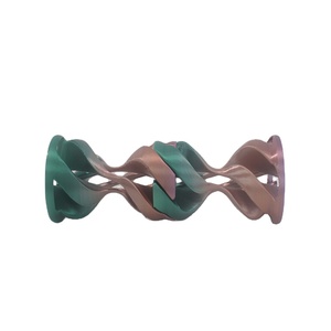 Juguete Creativo en Forma de Espiral 2025, Impreso en 3D, Helicoidal de Plástico, Descompresivo, Color Personalizado, Escultura Imposible, Adornos, Regalos - Product Image 4