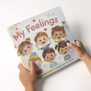 Service d'impression personnalisé de livres d'histoires pour enfants en couverture rigide, livres cartonnés <span class=keywords><strong>anglais</strong></span> pour enfants, impression en Chine - Product Image 4