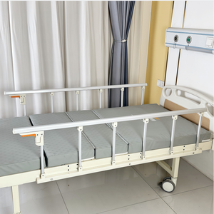Letto Ospedaliero Manuale di Buona Qualità con Sponde Laterali Pieghevoli in Lega di Alluminio per Assistenza Domiciliare - Product Image 2