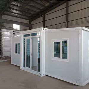 Veloce Insall completamente arredato prefabbricato 2 camere da letto 1 bagno pieghevole casa contenitore espandibile con pannello solare - Product Image 2