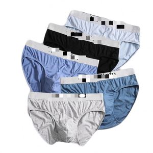 Calzoncillos bóxer de algodón elásticos y transpirables de cintura media para hombre, talla grande, venta al por mayor - Product Image 1