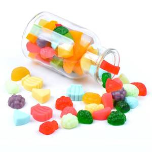 MUYULINS Factory 42-Cavity Fruit-Shaped LFGB Platinum Non-Stick BPA-Free <b>Silicone</b> Jelly Gummy Candy Mold - Product Image 6