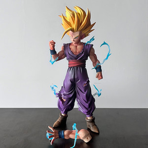 Figura de PVC de 25CM de Son Gohan Super Saiyan 2 en Pose de Explosión, Modelo de Anime DBZ, Juguete Coleccionable, Regalo - Product Image 4