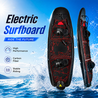 Planche de surf électrique de luxe légère, planche de jet-surf puissante, poussée puissante, contrôle stable pour les sports nautiques et les aventures aquatiques