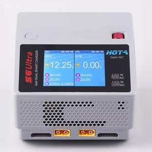 Hota S6ชาร์จอัจฉริยะอัลตร้าแบบคู่650W เครื่องชาร์จสารพัดประโยชน์แบบตั้งโต๊ะสำหรับโดรน FPV - Product Image 1