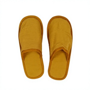 Chaussons d'hôtel à bout ouvert |   Chaussons jetables pour spa |   Chaussons légers antidérapants pour chambre d'hôtes |   Chaussures écologiques pour l'hôtellerie - Product Image 1