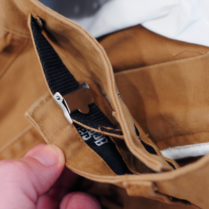 Ropa de hombre de alta calidad, pantalones largos de bolsillo hechos en Vietnam, caqui, actualizado, nuevo artículo - Product Image 1