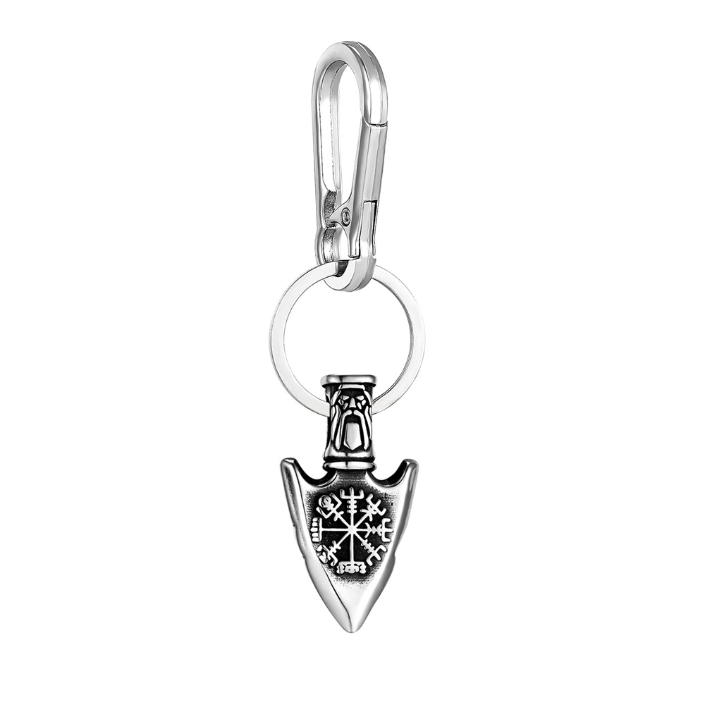 Pendentif bicolore avec fermoir bec d'aigle