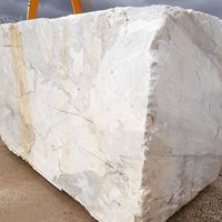 Blocs de marbre de haute qualité pour une utilisation intérieure et extérieure, beauté intemporelle, application multifonctionnelle, pierre naturelle