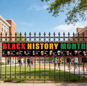 Bannière Juneteenth 300*50cm, Décoration Murale pour Célébrations, Fêtes et <span class=keywords><strong>Photographie</strong></span> - Product Image 5