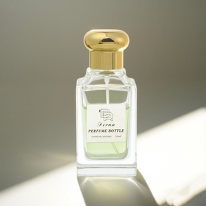 Custom 30ml 50ml 80ml Hot Sale <strong>New</strong> <strong>Design</strong> Luxury square Clear Empty glass spray <strong>perfume</strong> bottle with custom package and box - Product Image 2