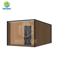 Abri de jardin en composite bois-plastique (WPC) sur mesure pour resorts, campings, villas, usage commercial, OEM, maison modulaire en vrac, étanche