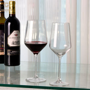 Verres à vin classiques de 400ml 500ml verres à vin en verre à <span class=keywords><strong>Bordeaux</strong></span> verres à vin en cristal soufflé à la main pour les événements de mariage noël - Product Image 6