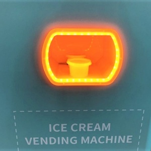Automatic Soft Frozen Food Coins and Notes Operator Ice Cream Vending <b>Machine</b> - Product Image 5