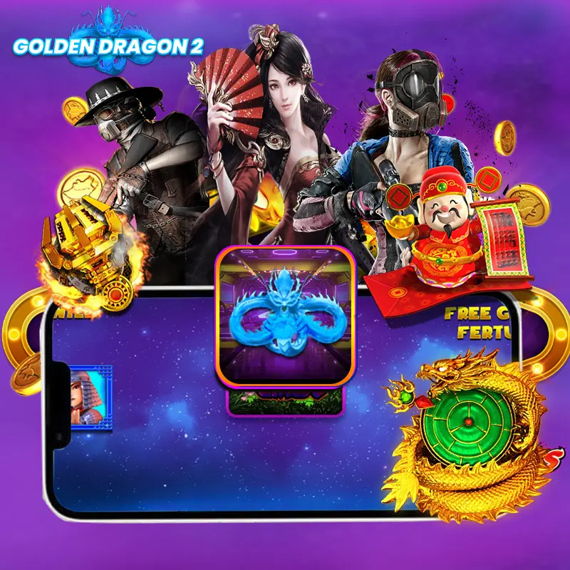 Juwa/golden Dragon/mega Spin Fish Game App Designer Jeu de poisson en ligne