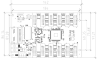 Pantalla LED, Sistema de Control Síncrono Asíncrono, Tarjeta Receptora Huidu HD-R712, Controlador