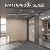 Cloison insonorisante mobile au design unique et personnalisé, cloison insonorisante pour bureaux