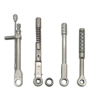 Tournevis à cliquet dynamométrique métrique en acier inoxydable OEM pour implant dentaire