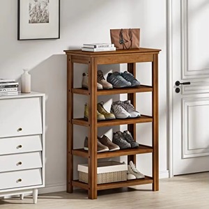 Bamboo <b>shoe</b> cabinet for entryway, freestanding <b>shoe</b> cabinet, narrow <b>shoe</b> cabinet, <b>storage</b> rack for small apartments, - Product Image 1