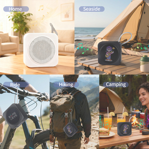 Quà Tặng Khuyến Mãi Không Thấm Nước Loa Không Dây Âm Thanh Cao Chất Lượng TF Thẻ Bt 5.3 Di Động Bên Ngoài Trời Biểu Tượng Tùy Chỉnh Loa Không Dây - Product Image 6