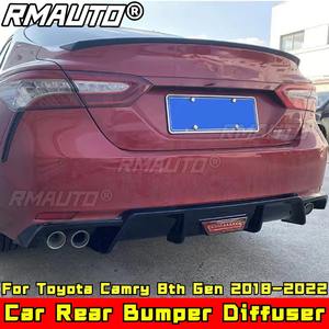 <b>For</b> Toyota Camry 8th Gen 2018-2022 Body Kit Rear Bumper Apron Rear Bumper <b>Diffuser</b> Cover Protector <b>Car</b> Accessories - Product Image 2