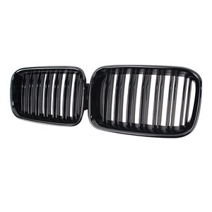 Griglia anteriore in ABS nera lucida del produttore per <span class=keywords><strong>BMW</strong></span> <span class=keywords><strong>E36</strong></span> serie 3 1992-1996 a doppia griglia con Design <span class=keywords><strong>paraurti</strong></span> - Product Image 2
