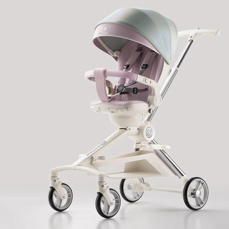 Good Seller Product Aluminum Alloy Easy Operation New Born Custom Compact Baby Stroller