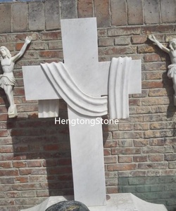 <span class=keywords><strong>Escultura</strong></span> <span class=keywords><strong>de</strong></span> Cruz <span class=keywords><strong>de</strong></span> Jesús decorativa religiosa <span class=keywords><strong>de</strong></span> iglesia <span class=keywords><strong>de</strong></span> piedra <span class=keywords><strong>de</strong></span> mármol blanco <span class=keywords><strong>de</strong></span> alta calidad tallada a mano - Product Image 2