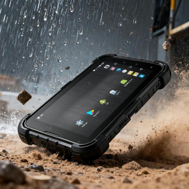 Rugged Industrial Android Tablet 8Inch Octa-core MTK Processor IP67 Waterproof with Barcode Scanner Optional