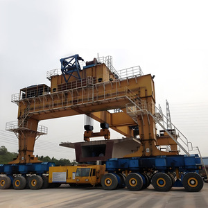 Электрический козловой кран с двигателем и редуктором для строительства мостов и инфраструктурных проектов, вылет 38 м - Product Image 1