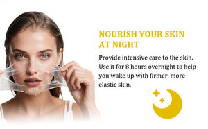 <span class=keywords><strong>Masque</strong></span> Facial Nuit au Collagène Exfoliant, Hydratant et Élastifiant pour une Peau Éclatante et Apaisée – Soin Visage Hydrolysé OEM - Product Image 4
