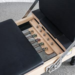 Queenlife, новый стиль, высокое качество, портативная кровать для йоги, складная белая машина для реформера из клена, пилатес - Product Image 5