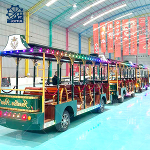 Autobús de Transporte de Pasajeros Mini de Diseño Exclusivo con 5 Filas de Asientos de Madera Maciza, Autobús Escolar Eléctrico de 14 Asientos para Campus - Product Image 4