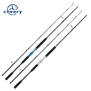 Caña de Pescar Lurekiller FUJI Parts de <span class=keywords><strong>2</strong></span> Secciones para Pesca en Alta Mar, Caña de Pescar de Fibra de Carbono de Alto Módulo para Pesca de Atún GT - Product Image 1