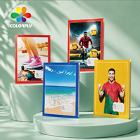 Carnet d'exercices scolaire en papier à piqûre à cheval COLORFLY, personnalisable en couleur, faible MOQ, motif paysage sportif, pour l'école/le bureau