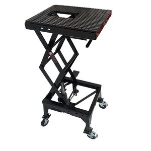 Facile à utiliser Outils d'entretien de voiture à pont large réglable et robuste Ascenseur de support central de moto hydraulique pliable - Product Image 3