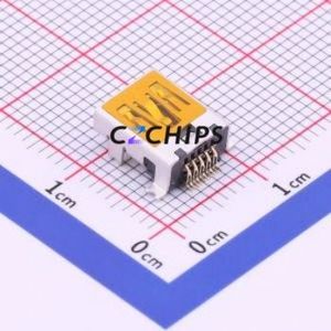 920-462A2021S10110 USB Connector SMD Connector ( Connector Type: Mini-B )( Gender: Female )( Mounting Type: Horizontal Mount ) - Product Image 2