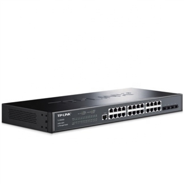 TP-LINK 24-Port Full Gigabit 1000m Network Management Switch 4 Independent Gigabit SFP Ports Two-Layer VLAN QoS ACL TL-SG3428 · image 2